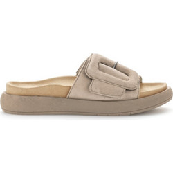 Gabor Γυναικεία Σανδάλια Suede Ανατομικά Μπεζ 43751-12