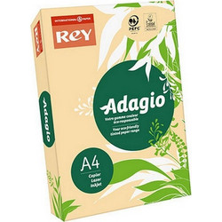 Rey Adagio Χαρτί Α4 80gr/m² 500 Φύλλα Σομόν
