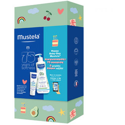 Mustela Happy Baby-Day Gentle Cleansing Gel 500ml + Soothing Chest Rub 40ml