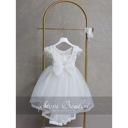Stova Bambini Βαπτιστικό Φόρεμα 2τμχ SS26G28