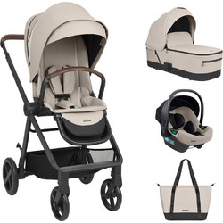 KikkaBoo Mia 2026 Καρότσι Μωρού 3 σε 1 Beige