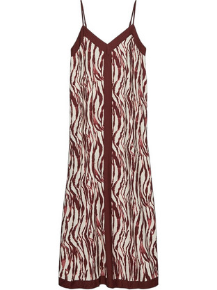 Vero Moda Midi Καλοκαιρινό Βραδινό Φόρεμα Μεταξωτό Εκρού 10329793