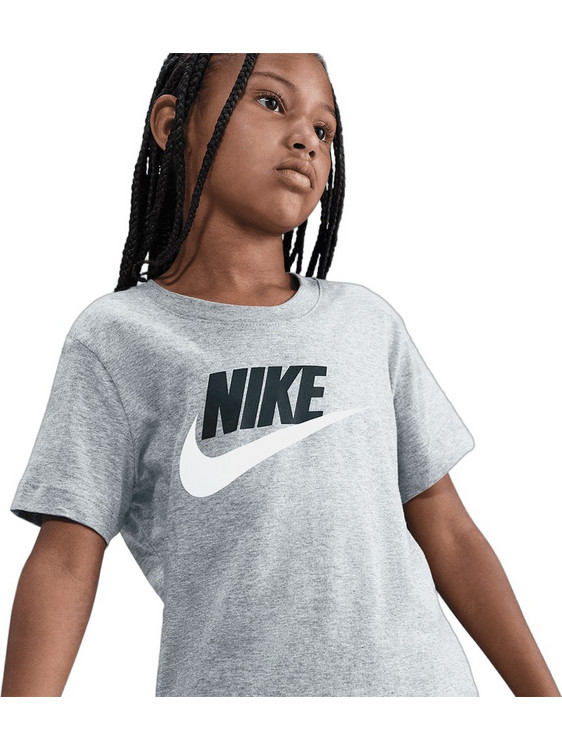 Nike Παιδικό T-Shirt Κοντομάνικο Γκρι FZ5178-064