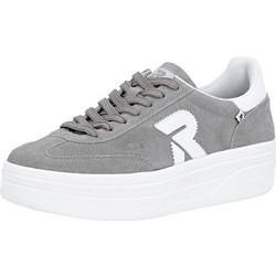 Rieker Γυναικεία Sneakers Flatforms Γκρι W3700-40