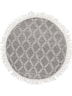 Tom Tailor Macrame One Χειροποίητο Χαλί Στρογγυλό 140cm TH-100 Natural