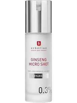 Erborian Ginseng Micro Shot 0.3 Αντιγηραντικό Ενυδατικό Serum Προσώπου με Προβιοτικά & Αβοκάντο 30ml