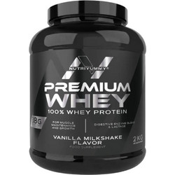 NutriYummy Premium Whey Vanilla Milkshake Πρωτεΐνη Ορού Γάλακτος Γράμμωσης 2kg