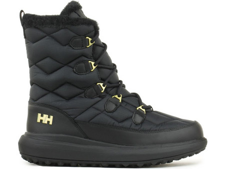 Helly Hansen Willetta 2 Γυναικεία Μποτάκια Χιονιού Μαύρα Αδιάβροχα με Γούνα 12046-990