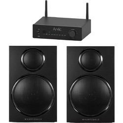 Wharfedale DX-3 Σετ Ηχείων Hi-Fi Βιβλιοθήκης 100W 2 Δρόμων Walnut
