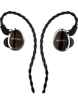 Sivga Nightingale Ακουστικά Ψείρες In-Ear Μαύρα Καφέ