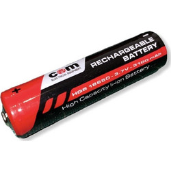 COM Rechargeable 18650 3100mAh 1τμχ