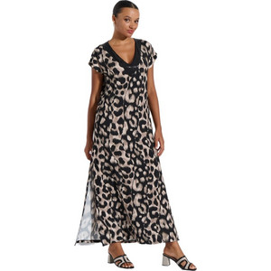 Jeannette Maxi Καλοκαιρινό Καθημερινό Φόρεμα Μεταξωτό Μπεζ FIT8234 Jeannette Maxi Καλοκαιρινό Καθημερινό Φόρεμα Μεταξωτό Μπεζ FIT8234