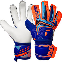 Reusch Attrakt Solid Παιδικά Γάντια Τερματοφύλακα Μπλε Πορτοκαλί 5670515-4129