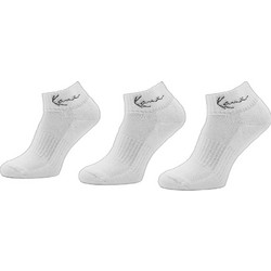 Karl Kani Ανδρικές Κάλτσες Κοντές Λευκές 3Pack KA-SK021-002-01