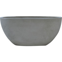 Woodwell Σετ Γλάστρες Οβάλ Fiberglass 56x27x26cm 2τμχ Ε6303,A