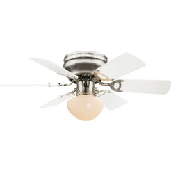 Globo Ugo 0307W Ανεμιστήρας Οροφής 76cm 60W με Φως Λευκός