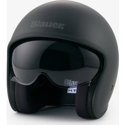 Blauer H.T. Pilot 4.0 Monochrome Black Κράνος Μηχανής Jet 1130gr