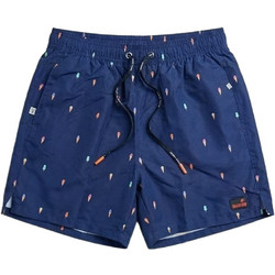 Bluepoint Ανδρικό Μαγιό Σορτς με Σχέδια Navy Μπλε 26018027-04