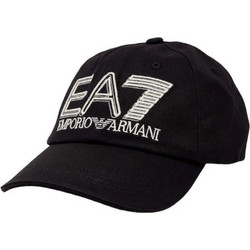 EA7 Ανδρικό Καπέλο Jockey Υφασμάτινο Μαύρο 7X000597AF15502-UC001