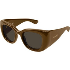 Saint Laurent SL903 006 Γυναικεία Γυαλιά Ηλίου Πεταλούδα Κοκάλινα Κίτρινο Καφέ με Μαύρο Φακό