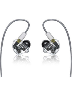 Mackie MP-320 Ακουστικά Ψείρες In-Ear Dynamic Μαύρα Διαφανή