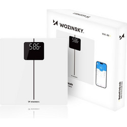 Wozinsky WIWL-180 Smart Ζυγαριά με Λιπομέτρηση & Bluetooth