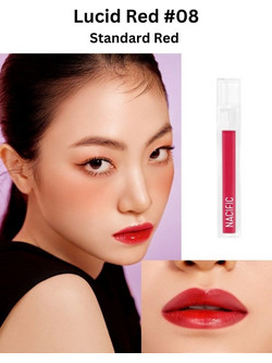 Nacific Shine Mood 08 Lucid Red Matte Κραγιόν Liquid