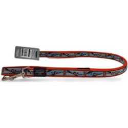 Rogz Armed Response Λουρί Σκύλου 1.4m x 20mm Πορτοκαλί