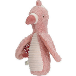 Little Dutch Flamingo Υφασμάτινη Κουδουνίστρα Πίεσης για Νεογέννητα