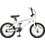 vidaXL 42009706 Παιδικό Ποδήλατο BMX 20" Λευκό