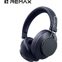 Remax RB-590 Ασύρματα Bluetooth Ακουστικά Over Ear Μπλε
