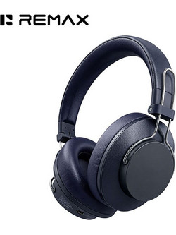 Remax RB-590 Ασύρματα Bluetooth Ακουστικά Over Ear Μπλε