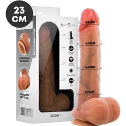 Intense Mr. Intense Gary Ρεαλιστικό Dildo με Βεντούζα & Όρχεις 23cm Flesh