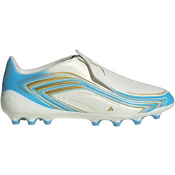 Adidas F50 Messi League FG KK1400 Παιδικά Ποδοσφαιρικά Παπούτσια με Τάπες Λευκά Γαλάζια