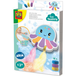 SES Creative Bath Colour Tabs Octopus 36+ Μηνών