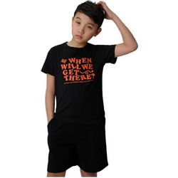 4F Παιδικό T-Shirt Κοντομάνικο Μαύρο 4FJWSS26TTSHM2816-20S