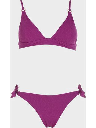 Gsecret Bikini Set Τριγωνάκι Μωβ 6061-37365