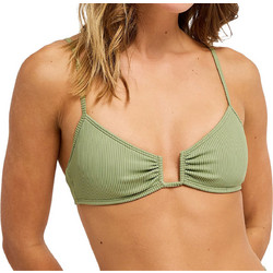 Roxy Love Bikini Top Τριγωνάκι Πράσινο Mint ERJX305629-GLD0