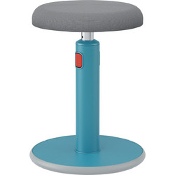 Leitz Stand Cosy Σκαμπό Γραφείου Παιδικό Γαλάζιο Γκρι 114626
