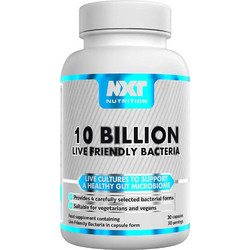 NXT Nutrition 10 Billion Live Friendly Bacteria Προβιοτικά 30 Κάψουλες