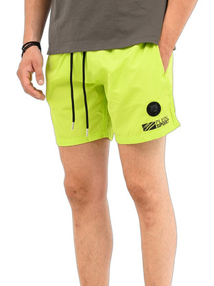 Plein Sport Ανδρικό Μαγιό Σορτς με Σχέδια Lime PS26MBM01-29