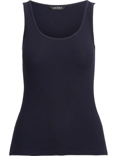 Lauren Ralph Lauren Γυναικείο Καλοκαιρινό Top Ριπ Navy Μπλε 200704777019