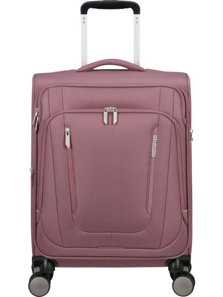 American Tourister Wanderlite 158076-Α941 Βαλίτσα Καμπίνας 55x40x23cm με 4 Ρόδες Ροζ