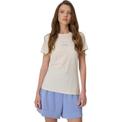 4F Γυναικείο Αθλητικό T-Shirt Εκρού 4FWSS26TTSHF2742-12S