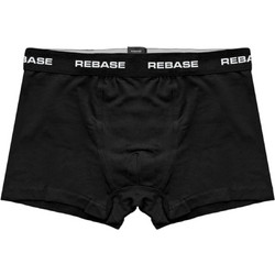 Rebase Ανδρικά Μποξεράκια Σετ 3Pack Μαύρα 261RMB-10015