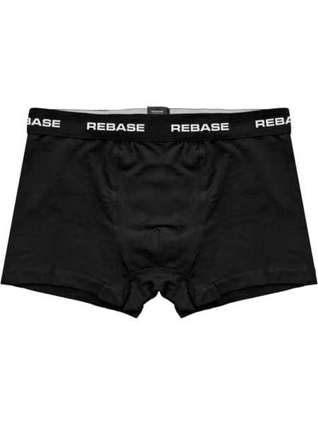 Rebase Ανδρικά Μποξεράκια Σετ 3Pack Μαύρα 261RMB-10015