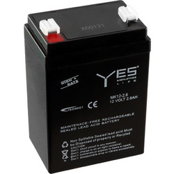 Yes MK12-2.6 Μπαταρία VRLA 12V 2.6Ah