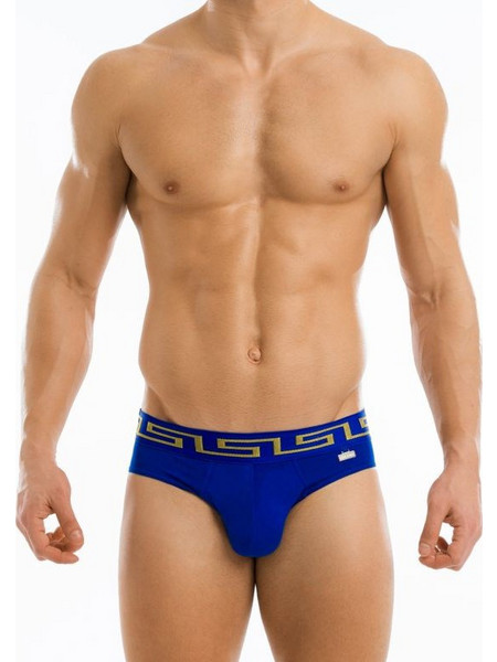 Modus Vivendi Meander Ανδρικό Σλιπ Βαμβακερό Royal Blue 11613