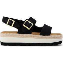Toms Καλοκαιρινές Γυναικείες Πλατφόρμες Χαμηλές Μαύρες 10023148