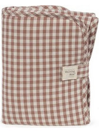 Walking Mum Praline Vichy Φορητή Αλλαξιέρα Μωρού Υφασμάτινη 70x50cm Καφέ